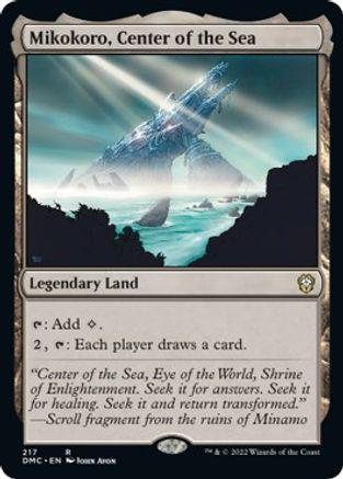 Mikokoro, Center of the Sea #217 Magic Dominaria United Commander