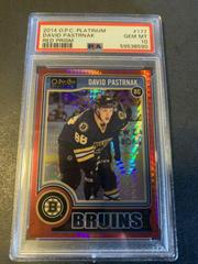 David Pastrnak [Red Prism] #177 Hockey Cards 2014 O-Pee-Chee Platinum Prices
