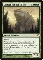 Craterhoof Behemoth Magic Avacyn Restored Prices