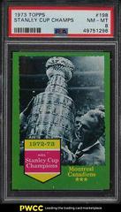 Stanley Cup Champs #198 Hockey Cards 1973 Topps Prices