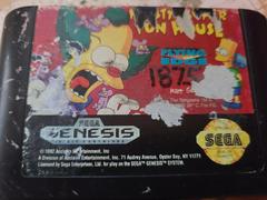 Cartridge (Front) | Krusty's Super Fun House Sega Genesis