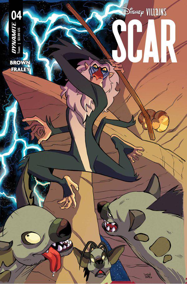 Disney Villains: Scar [Moss] #4 (2023) Comic Books Disney Villains: Scar