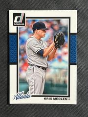 Kristopher Medlen #71 Baseball Cards 2014 Donruss Prices