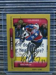 Patrick Roy [Gold Script] #55 Hockey Cards 1999 Upper Deck MVP Prices