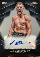 Alexander Volkov #CVA-AVO Ufc Cards 2024 Topps Chrome UFC Veteran Autograph Prices