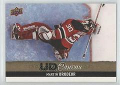 Martin Brodeur Hockey Cards 2013 Upper Deck Canvas Prices
