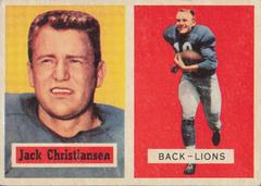 Jack Christiansen #106 Football Cards 1957 Topps Prices