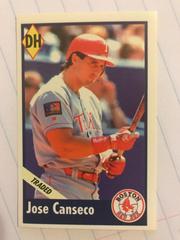 Jose Canseco Baseball Cards 1995 Fleer Panini Stickers Prices