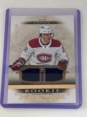 Cole Caufield [Material Gold] Hockey Cards 2021 Upper Deck Artifacts Prices