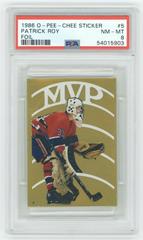 Patrick Roy [Foil] #5 Hockey Cards 1986 O-Pee-Chee Sticker Prices
