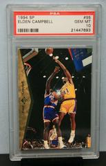 Elden Campbell Basketball Cards 1994 SP Prices