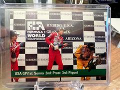 USA GP/1st: Senna 2nd: Prost 3rd:Piquet #100 Racing Cards 1992 Grid F1 Prices