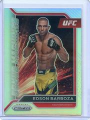 Edson Barboza [Silver] #1 Ufc Cards 2022 Panini Prizm UFC Bonus Machines Prices