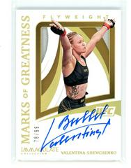 Valentina Shevchenko Ufc Cards 2021 Panini Immaculate UFC Marks of Greatness Autographs Prices