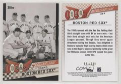 Back | 1950's Boston Red Sox Baseball Cards 2020 Topps Decades' Best