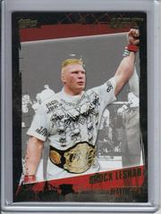 Brock Lesnar [Gold] Ufc Cards 2010 Topps UFC Prices