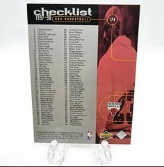 Back Of Card | Michael Jordan [Checklist] Basketball Cards 1998 Upper Deck