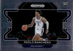 Paolo Banchero [SP Variation] #52 Basketball Cards 2022 Panini Prizm Draft Picks Prices