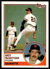 Andy McGaffigan Baseball Cards 1983 Topps Traded Prices