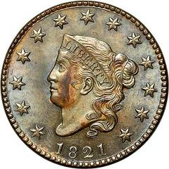 1821 [PROOF] Coins Coronet Head Penny Prices