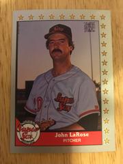 John LaRose #43 Baseball Cards 1990 Pacific Senior League Prices