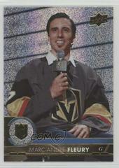 Marc Andre Fleury [Gold Rainbow Foil] Hockey Cards 2017 Upper Deck Prices