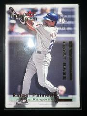 Rafael Palmeiro #31 Baseball Cards 2001 Fleer Triple Crown Prices