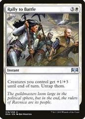 Rally to Battle [Foil] Magic Ravnica Allegiance Prices