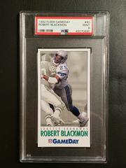 Robert Blackmon Football Cards 1992 Fleer Gameday Prices