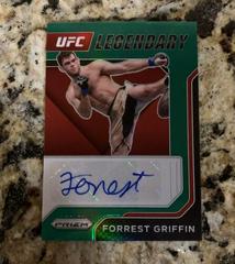 Forrest Griffin [Green] Ufc Cards 2022 Panini Prizm UFC Legendary Signatures Prices