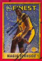 Magic Johnson [Refractor] Basketball Cards 1995 Finest Prices