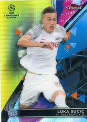 Luka Sucic [Refractor] Soccer Cards 2021 Topps Finest UEFA Champions League Prices