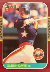 Glenn Davis #16 Baseball Cards 1987 Donruss Opening Day Prices
