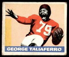 George Taliaferro [White Background] #20 Football Cards 1948 Leaf Prices