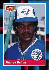 George Bell #BC-19 Baseball Cards 1988 Donruss MVP Prices
