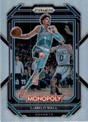 Lamelo Ball [Silver] #10 Basketball Cards 2022 Panini Prizm Monopoly Prices