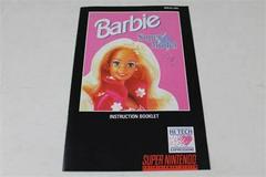 Barbie Super Model - Manual | Barbie Super Model Super Nintendo