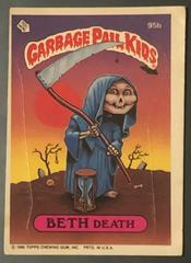 BETH Death 1986 Garbage Pail Kids Prices