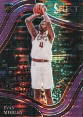 Evan Mobley [Neon Purple Pulsar] #272 Basketball Cards 2021 Panini Select Prices