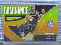 Candace Parker [Gold] #8 Basketball Cards 2022 Panini Prizm WNBA Dominance Prices