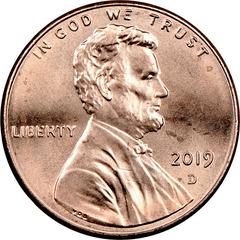 2019 D Coins Lincoln Shield Penny Prices
