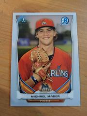 Michael Mader [Chrome] #CDP102 Baseball Cards 2014 Bowman Draft Picks Prices