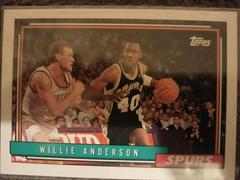 Willie Anderson #"48" Basketball Cards 1992 Topps Prices