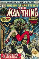 Man-Thing #22 (1975) Comic Books Man-Thing Prices