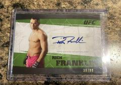 Rich Franklin Ufc Cards 2010 Topps UFC Knockout Autographs Prices