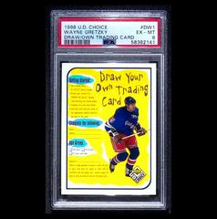 Wayne Gretzky [Draw Your Own Contest] Hockey Cards 1998 UD Choice Prices