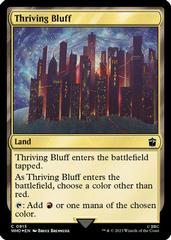 Thriving Bluff [Foil] #915 Magic Doctor Who Prices