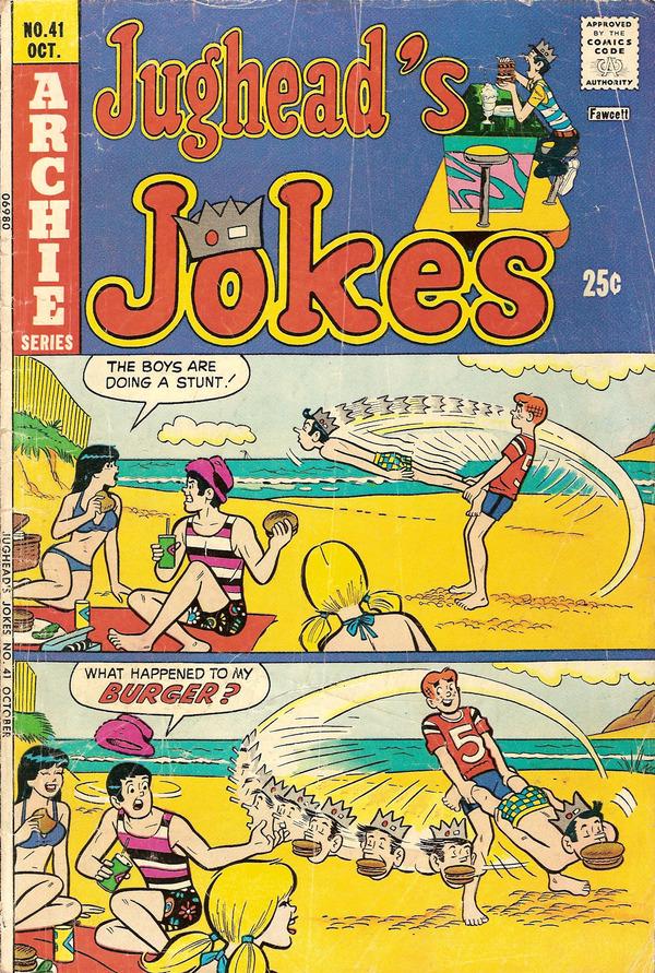 Jughead's Jokes #41 (1974) Comic Books Jughead's Jokes