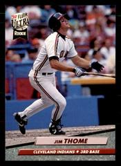 Jim Thome #54 Baseball Cards 1992 Ultra Prices