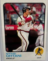 Shohei Ohtani [Throwback Uniform] #150 Baseball Cards 2022 Topps Heritage Prices